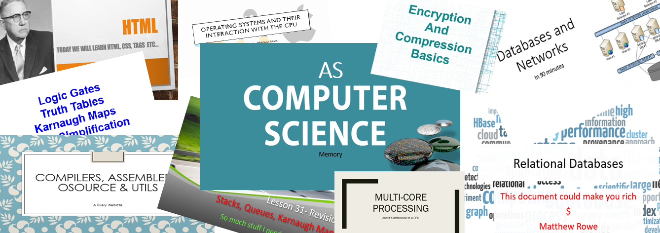 AS (year 1) - PowerPoints