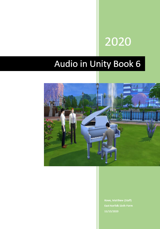 Tutorial 6 - Sounds and Classes